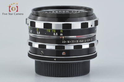 【中古】Schneider シュナイダー Edixa-Xenon 50mm f/1.9 M42マウント