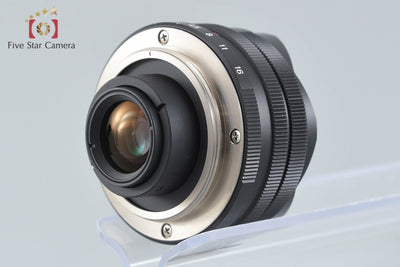 【中古】Voigtlander フォクトレンダー SUPER WIDE-HELIAR 15mm f/4.5 Aspherical ブラック L39 ライカスクリューマウント + 15mm ビューファインダー