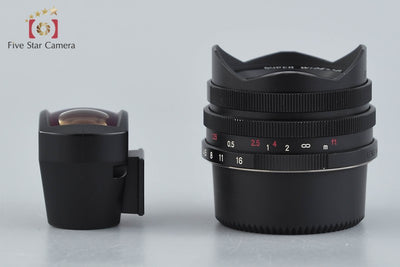 【中古】Voigtlander フォクトレンダー SUPER WIDE-HELIAR 15mm f/4.5 Aspherical ブラック L39 ライカスクリューマウント + 15mm ビューファインダー