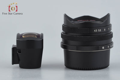 【中古】Voigtlander フォクトレンダー SUPER WIDE-HELIAR 15mm f/4.5 Aspherical ブラック L39 ライカスクリューマウント + 15mm ビューファインダー