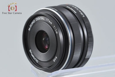 【中古】OLYMPUS オリンパス M.ZUIKO DIGITAL 17mm f/1.8 ブラック
