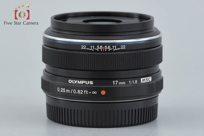 【中古】OLYMPUS オリンパス M.ZUIKO DIGITAL 17mm f/1.8 ブラック