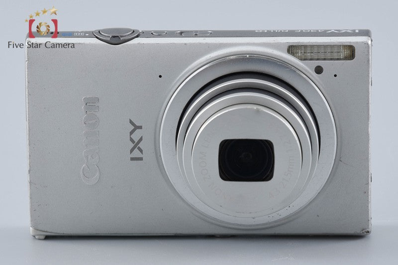中古】Canon キヤノン IXY 430F シルバー コンパクトデジタルカメラ