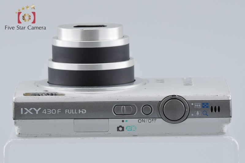 中古】Canon キヤノン IXY 430F シルバー コンパクトデジタルカメラ