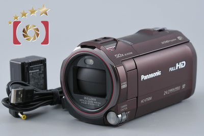 【中古】Panasonic パナソニック HC-V750M ブラウン デジタルハイビジョンビデオカメラ