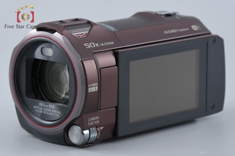 中古】Panasonic パナソニック HC-V750M ブラウン デジタル