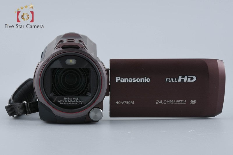 中古】Panasonic パナソニック HC-V750M ブラウン デジタル