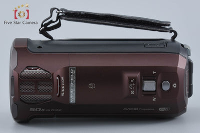 【中古】Panasonic パナソニック HC-V750M ブラウン デジタルハイビジョンビデオカメラ