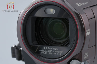 【中古】Panasonic パナソニック HC-V750M ブラウン デジタルハイビジョンビデオカメラ