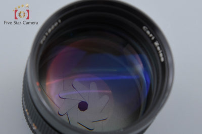 【中古】CONTAX コンタックス Carl Zeiss Planar 85mm f/1.4 T* MMG