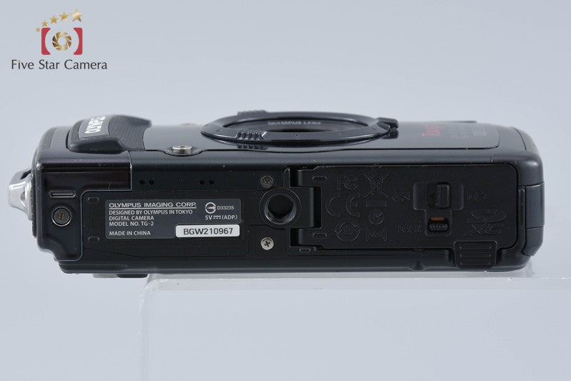 中古】OLYMPUS オリンパス STYLUS TG-2 Tough ブラック 防水デジタル