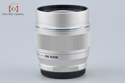 【中古】OLYMPUS オリンパス M.ZUIKO DIGITAL ED 75mm f/1.8 シルバー