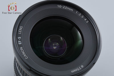 【中古】Canon キヤノン EF-S 10-22mm f/3.5-4.5 USM 元箱付き