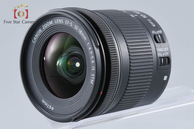 【中古】Canon キヤノン EF-S 10-18mm f/4.5-5.6 IS STM