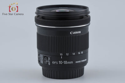 【中古】Canon キヤノン EF-S 10-18mm f/4.5-5.6 IS STM