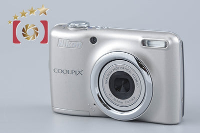 【中古】Nikon ニコン COOLPIX L23 シルバー コンパクトデジタルカメラ