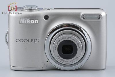 【中古】Nikon ニコン COOLPIX L23 シルバー コンパクトデジタルカメラ