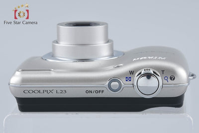 【中古】Nikon ニコン COOLPIX L23 シルバー コンパクトデジタルカメラ