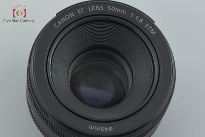 【中古】Canon キヤノン EF 50mm f/1.8 STM 元箱付き