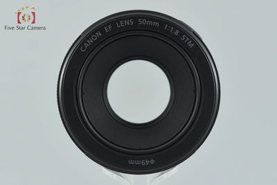 【中古】Canon キヤノン EF 50mm f/1.8 STM 元箱付き