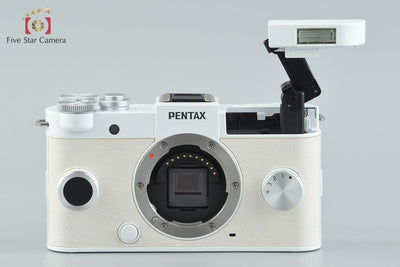 【中古】PENTAX ペンタックス Q-S1 ホワイト ズームレンズキット シャッター回数僅少 元箱付き