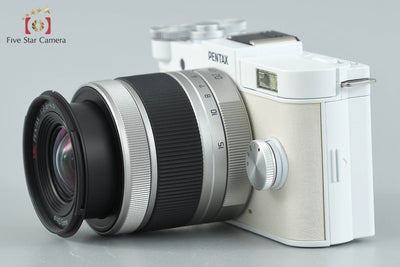 【中古】PENTAX ペンタックス Q-S1 ホワイト ズームレンズキット シャッター回数僅少 元箱付き