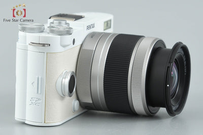 【中古】PENTAX ペンタックス Q-S1 ホワイト ズームレンズキット シャッター回数僅少 元箱付き