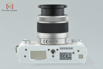 【中古】PENTAX ペンタックス Q-S1 ホワイト ズームレンズキット シャッター回数僅少 元箱付き