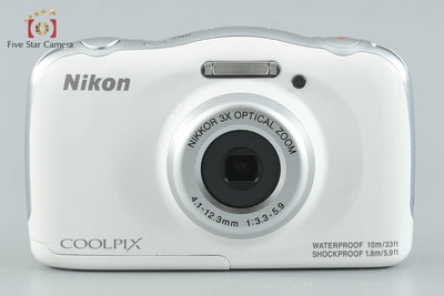 【中古】Nikon ニコン COOLPIX W150 ホワイト コンパクトデジタルカメラ 元箱付き