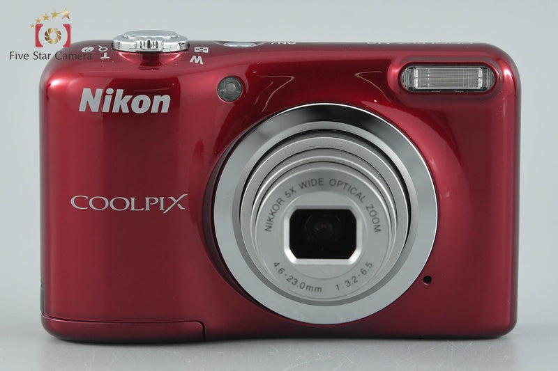 中古】Nikon ニコン COOLPIX A10 レッド コンパクトデジタルカメラ 元