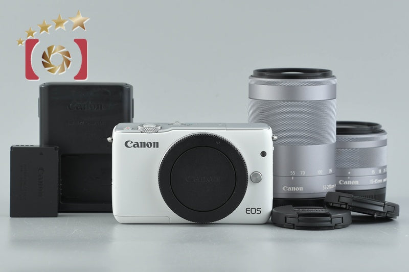 EOS M10 �_�u���Y�[���L�b�g [�z���C�g]