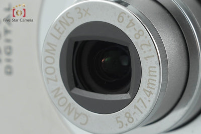 【中古】Canon キヤノン IXY Digital 70 シルバー コンパクトデジタルカメラ