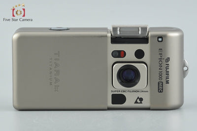 【中古】FUJIFILM 富士フイルム Epion1000 MRC TIARA ix チタン コンパクトフィルムカメラ