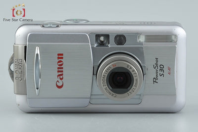 【中古】Canon キヤノン PowerShot S30 ラベンダーシルバー コンパクトデジタルカメラ