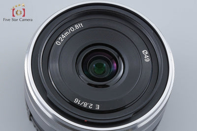 【中古】SONY ソニー E 16mm f/2.8 SEL16F28