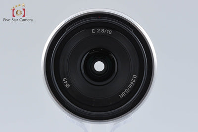 【中古】SONY ソニー E 16mm f/2.8 SEL16F28