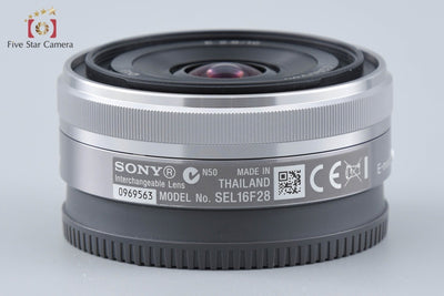 【中古】SONY ソニー E 16mm f/2.8 SEL16F28