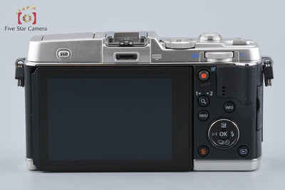 【中古】OLYMPUS オリンパス PEN E-P5 シルバー 14-42mm レンズキット シャッター回数僅少