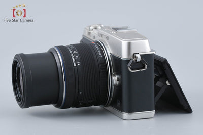 【中古】OLYMPUS オリンパス PEN E-P5 シルバー 14-42mm レンズキット シャッター回数僅少