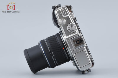 【中古】OLYMPUS オリンパス PEN E-P5 シルバー 14-42mm レンズキット シャッター回数僅少