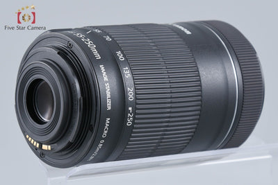 【中古】Canon キヤノン EF-S 55-250mm f/4-5.6 IS STM