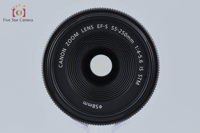 【中古】Canon キヤノン EF-S 55-250mm f/4-5.6 IS STM