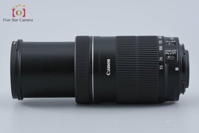 【中古】Canon キヤノン EF-S 55-250mm f/4-5.6 IS STM