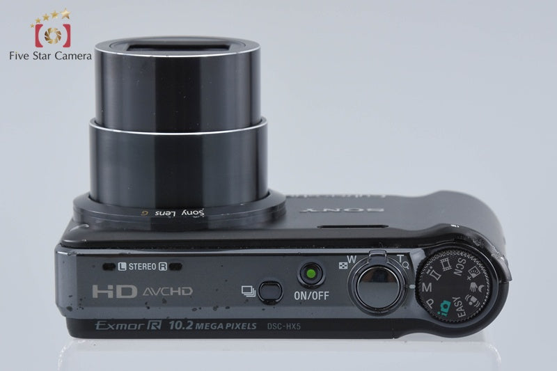 中古】SONY ソニー Cyber-shot DSC-HX5V ブラック デジタルスチル