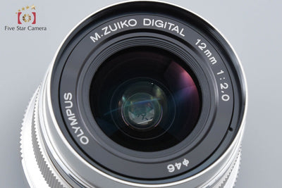 【中古】OLYMPUS オリンパス M.ZUIKO DIGITAL ED 12mm f/2.0 シルバー