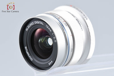 【中古】OLYMPUS オリンパス M.ZUIKO DIGITAL ED 12mm f/2.0 シルバー