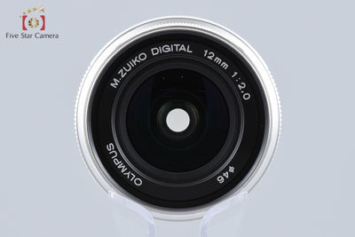 【中古】OLYMPUS オリンパス M.ZUIKO DIGITAL ED 12mm f/2.0 シルバー