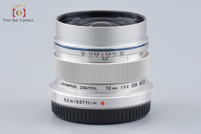 【中古】OLYMPUS オリンパス M.ZUIKO DIGITAL ED 12mm f/2.0 シルバー