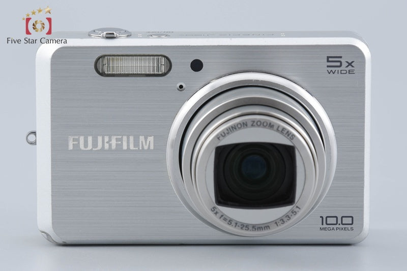中古】FUJIFILM 富士フイルム FINEPIX J150W シルバー コンパクト