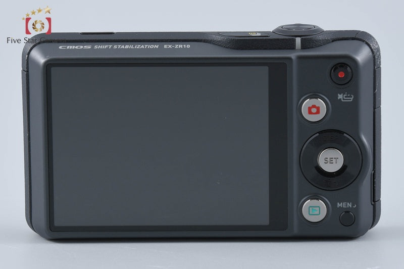 中古】CASIO カシオ HIGH SPEED EXILIM EX-ZR10 シルバー コンパクト
